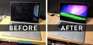 Before & After Macbook Pro Repair